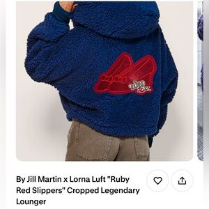 Jill Martin X Lorna Luft Ruby Red Slippers Design Lounger New